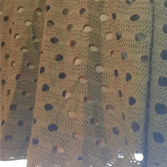 Joe B Eyelet Skirt Mini Black Size Medium - Picture 3 of 9